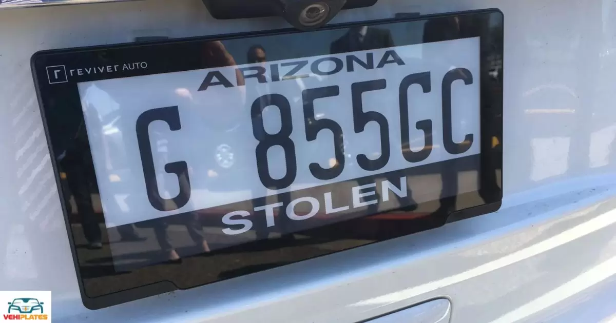 Where To Put Stickers On License Plate?