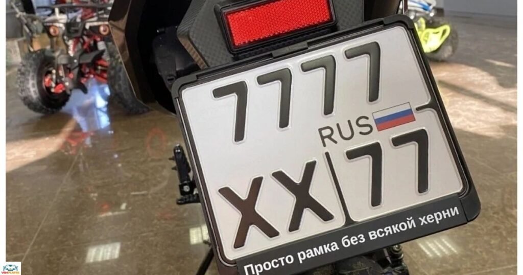 Motorcycle License Plate Sizes in Other Countries